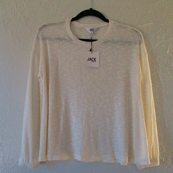 BB DAKOTA KNIT SO EASY RIB LONG SLEEVE TOP - Picture 2 of 7